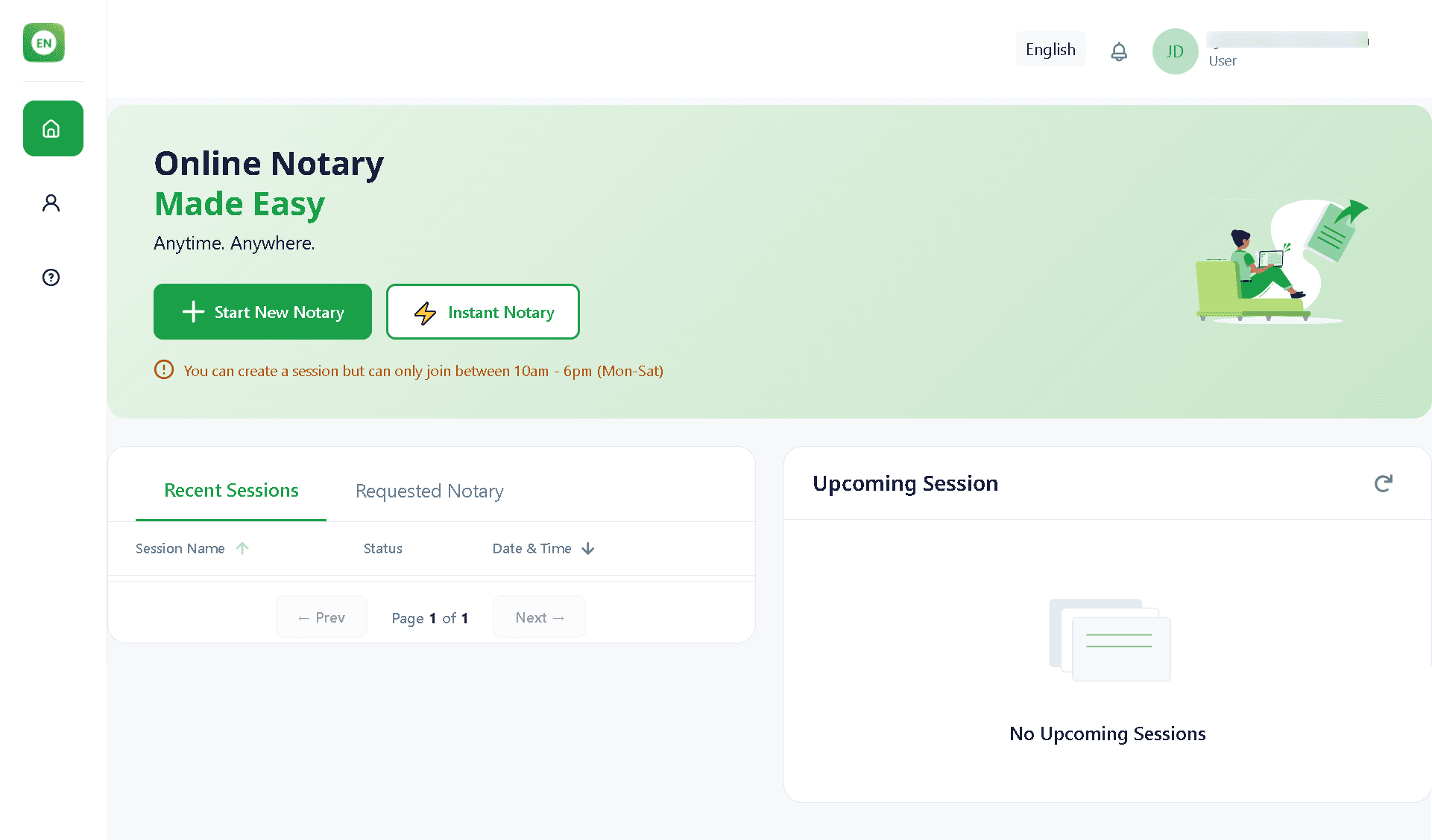 User Dashboard