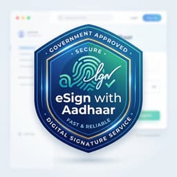 eSign with Aadhaar